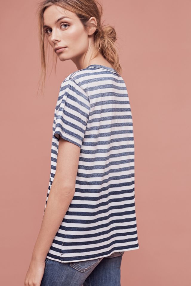 Levi's Striped Boyfriend Tee #3