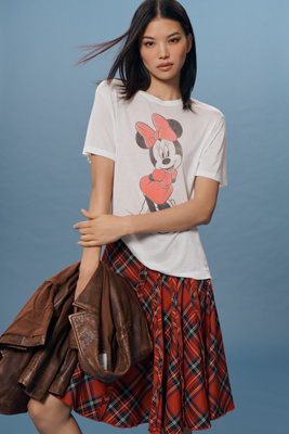 Junk Food Disney Graphic Tee In White