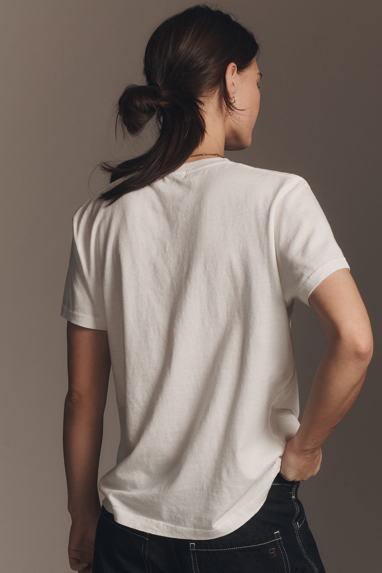 Junk Food x Anthropologie Mickey & Minnie Kiss Graphic Tee