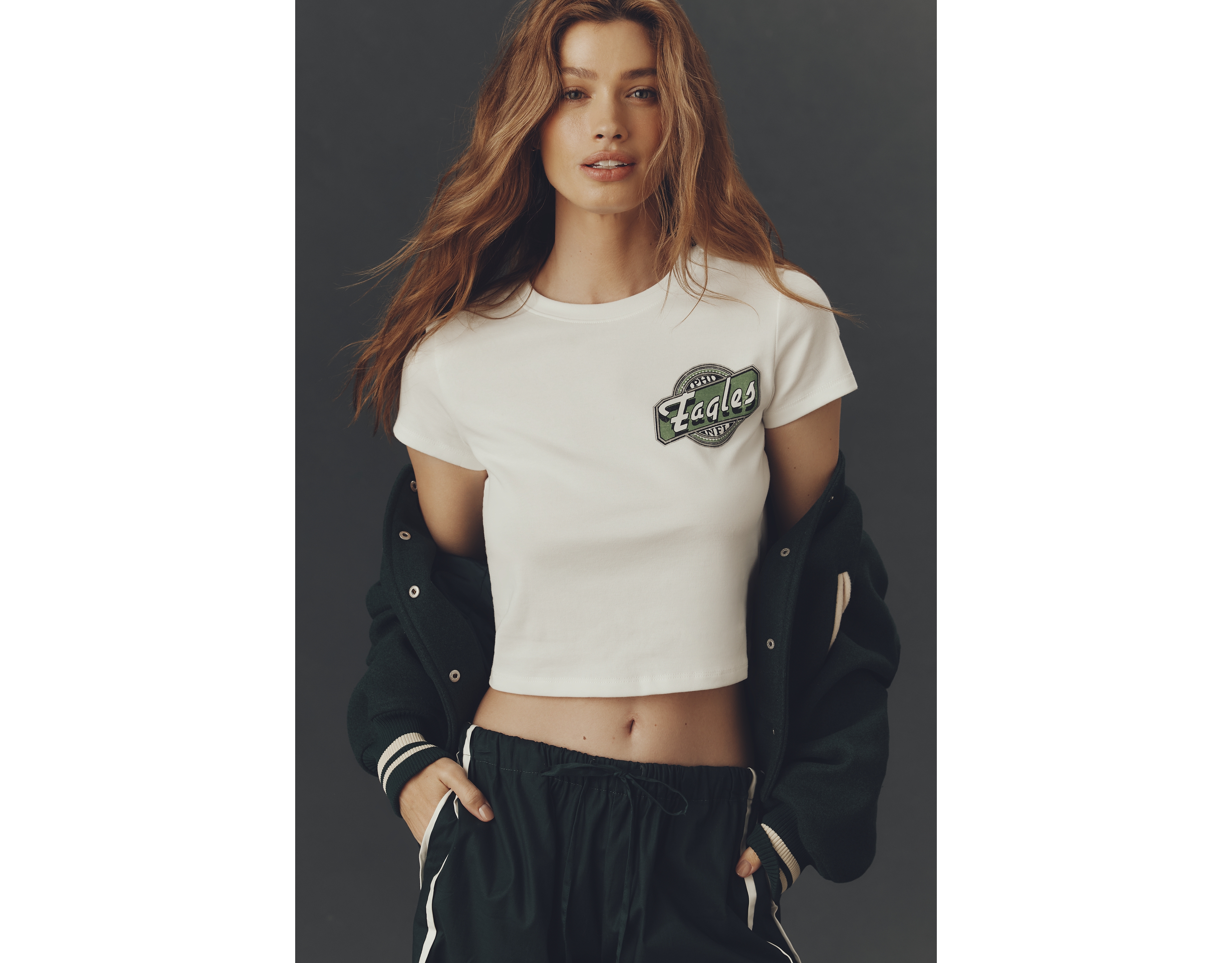 Junk Food NFL Cheers Graphic Baby Tee