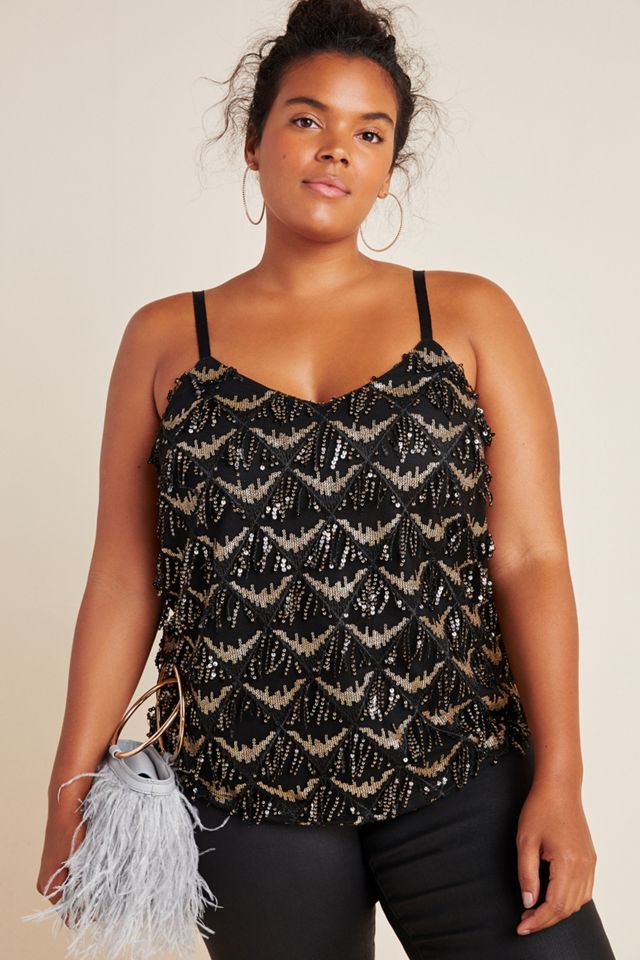 Orinda Sequined Fringe Tank #8