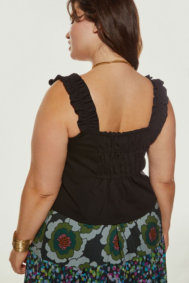 Ruffled Square Neck Tank #5