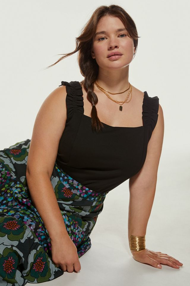 Ruffled Square Neck Tank #4
