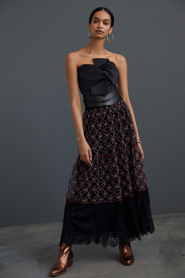 Satin Bow-Tie Top #1