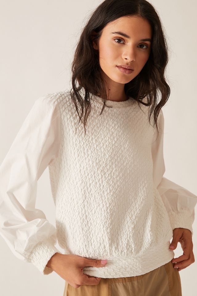 Porridge Textured Sweatshirt #2