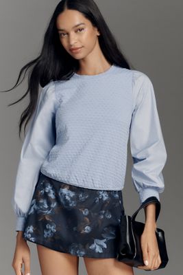 Porridge Textured Sweatshirt