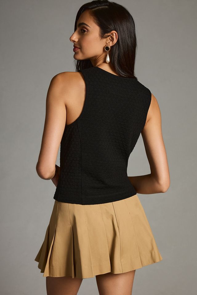 Porridge Aila Button-Front Knit Vest #1