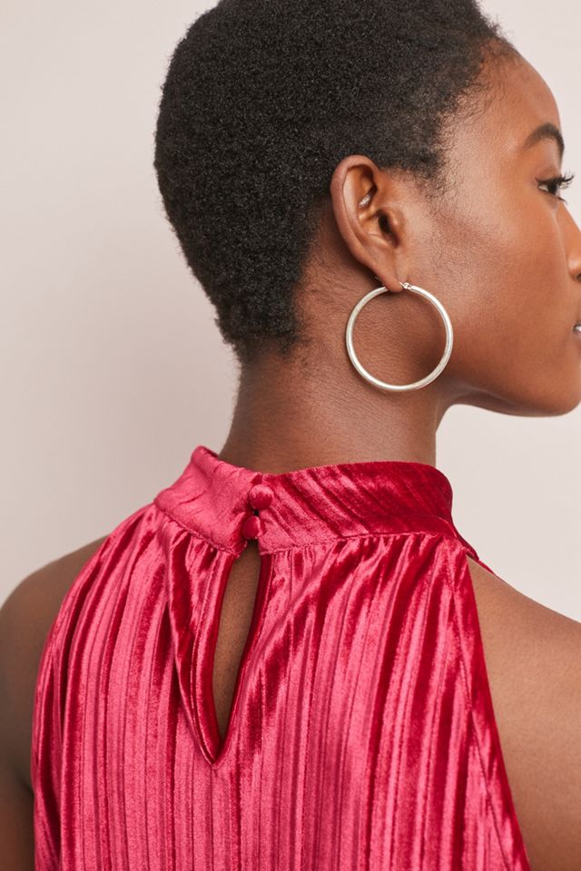 Sleeveless Velvet Top #3