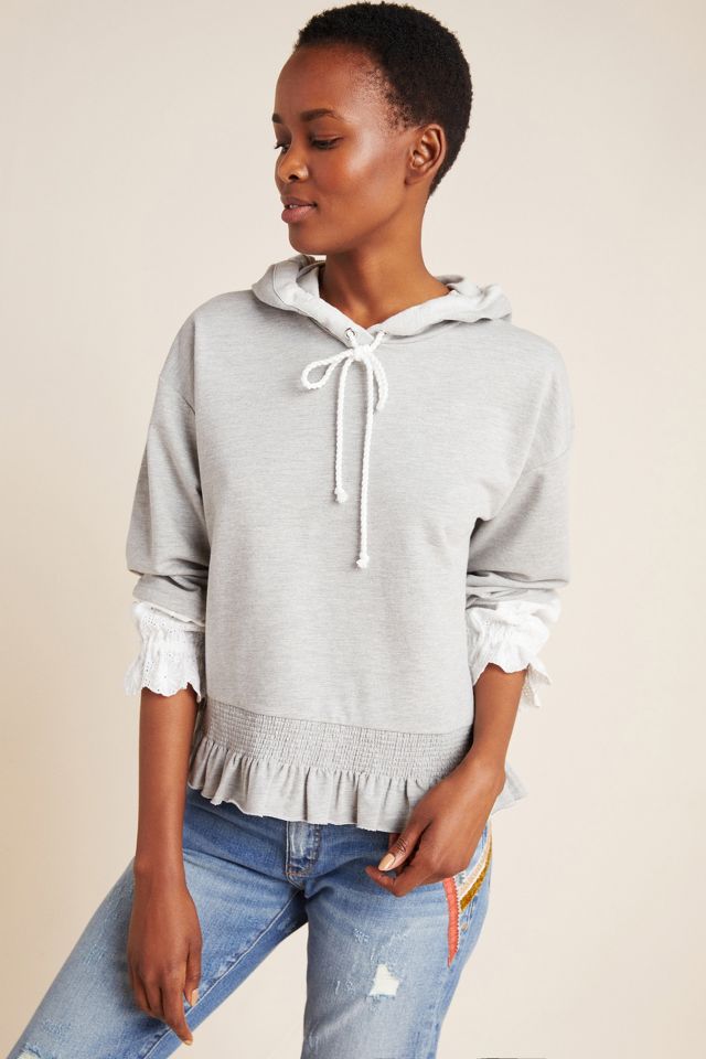 Layered sweatshirt on sale