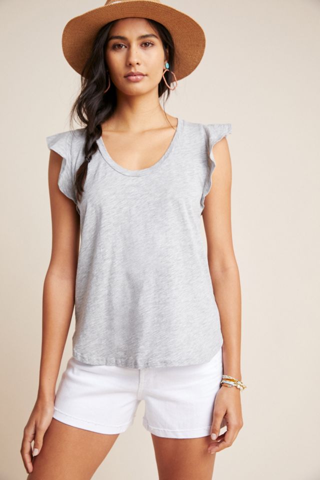 Kelly Flutter-Sleeved Top #3