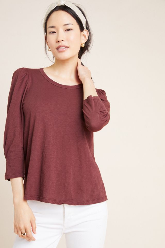 Angelina Puff-Sleeved Top #2