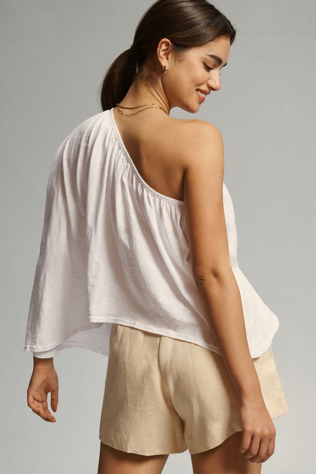 Velvet by Graham & Spencer Vienna One-Shoulder Top #1