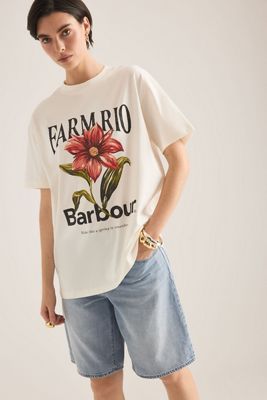 Barbour x Farm Rio Wild Flower T-Shirt