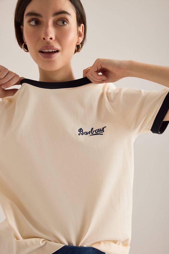 Barbour Madeline Tipped T-Shirt #3