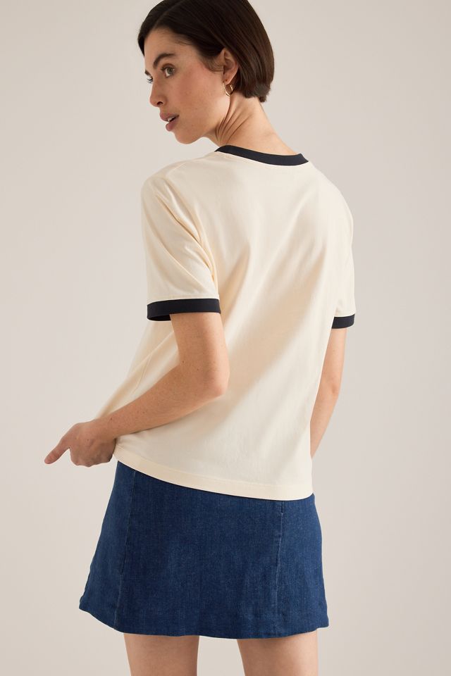Barbour Madeline Tipped T-Shirt #5