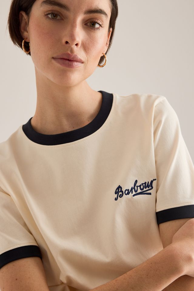 Barbour Madeline Tipped T-Shirt #1