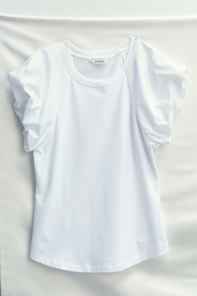 Maeve Cloud Flutter-Sleeve Tee #4