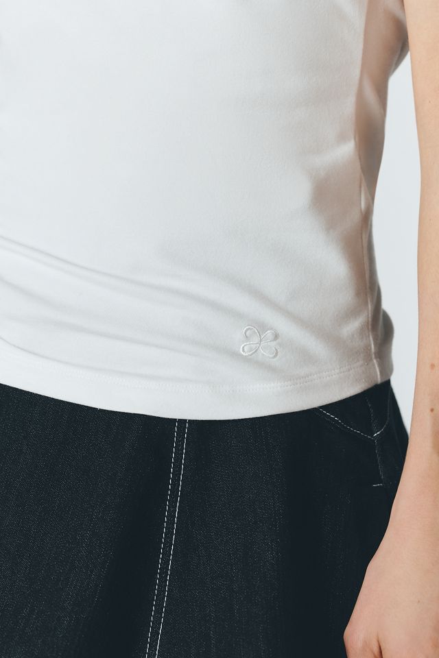 Maeve Cloud Flutter-Sleeve Tee #3