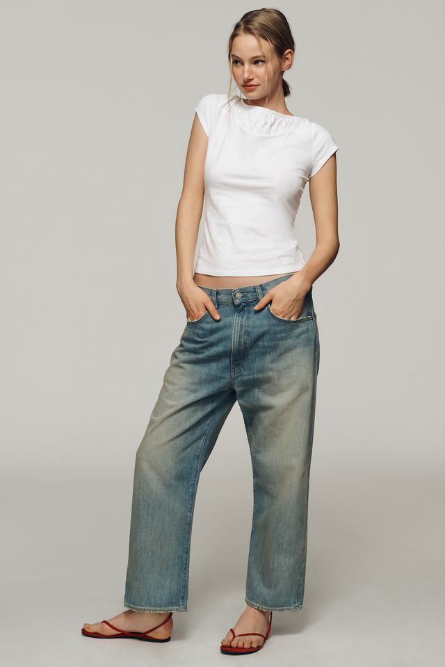 Maeve Iris Cap-Sleeve Tee #4