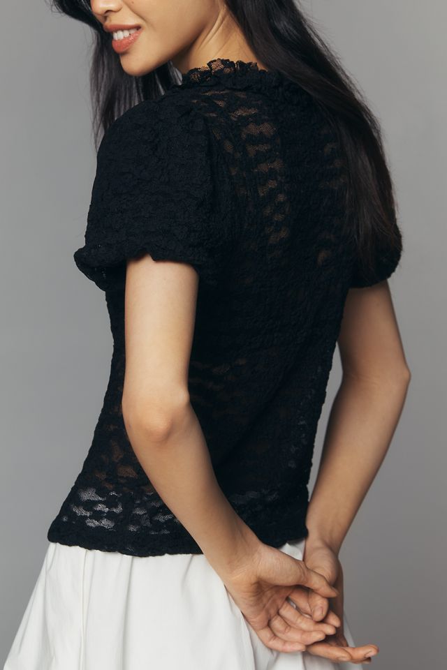 clane❤︎SHEER PUFF TOPS CLANE] SHEER PUFF TOPS – MaW SAPPORO