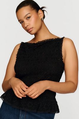 Maeve Shirred Tank