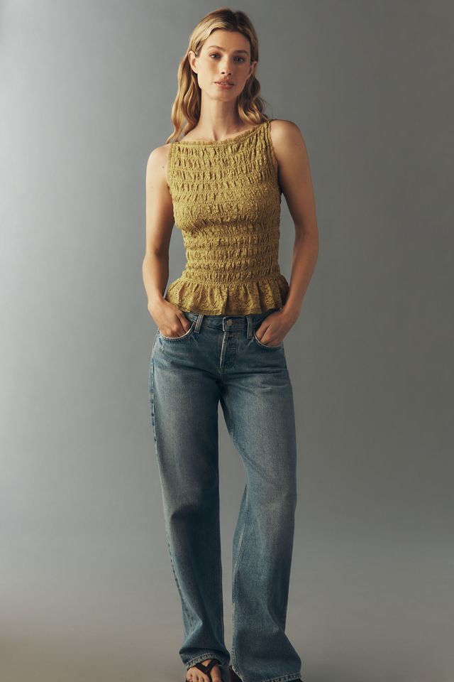 Maeve Shirred Tank #2