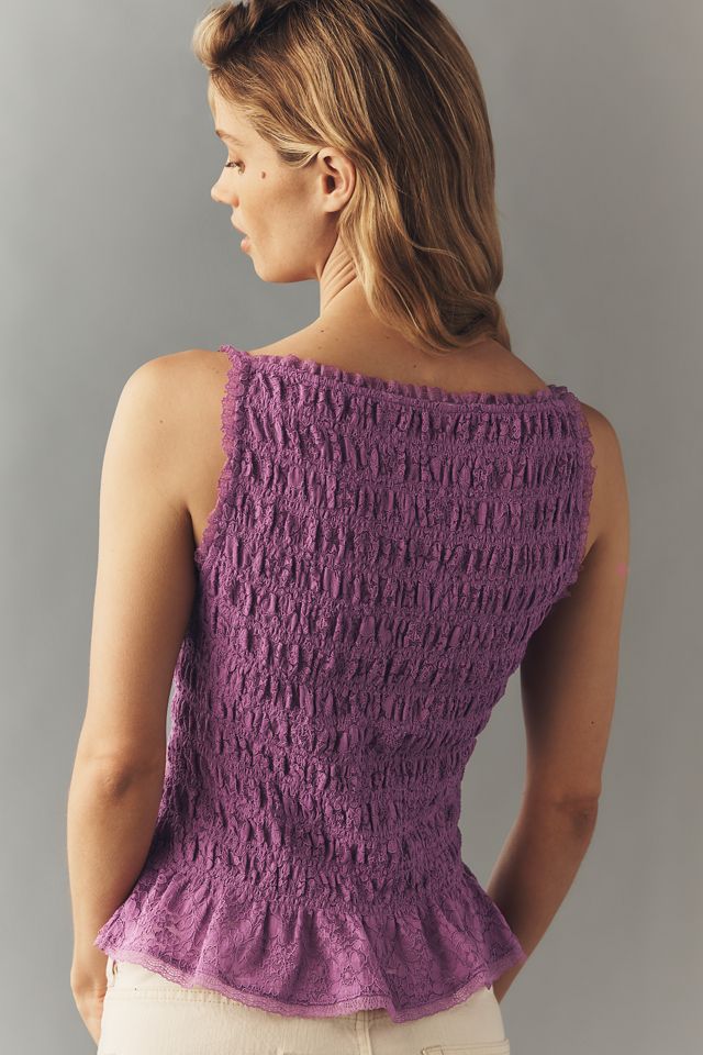 Maeve Shirred Tank #1