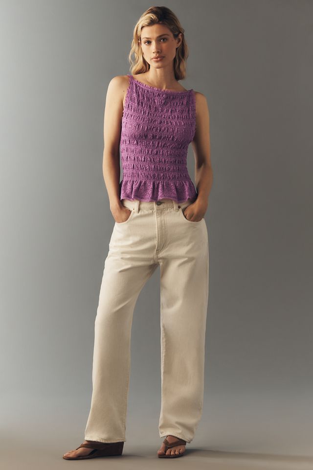 Maeve Shirred Tank #2