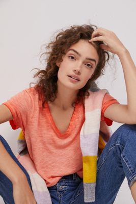Maeve Arista Washed Tee