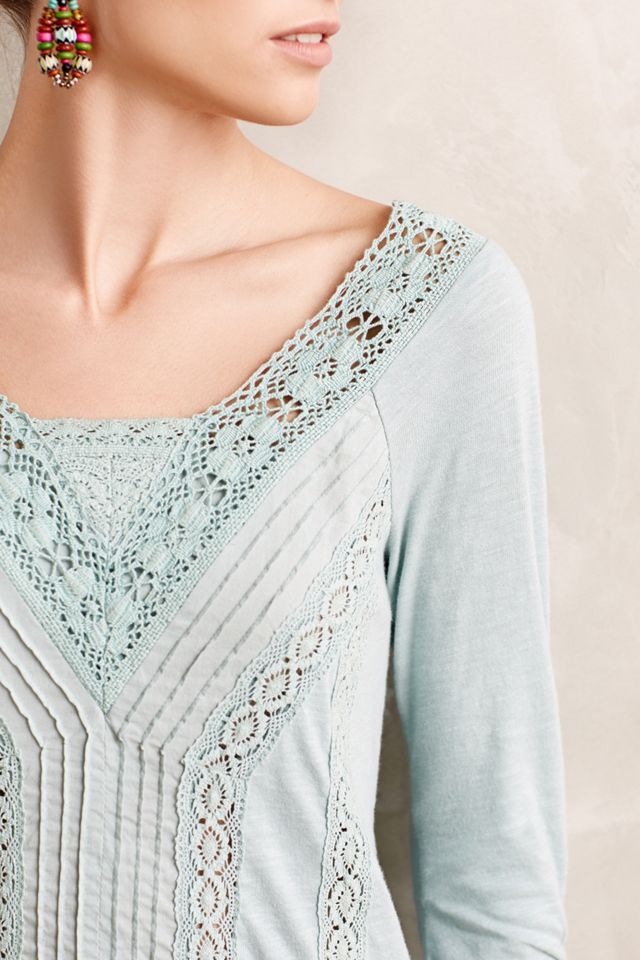 Lace Medley Top #2