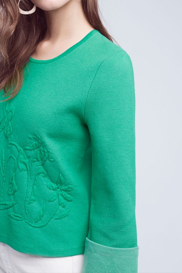 Embossed Garden Top #1