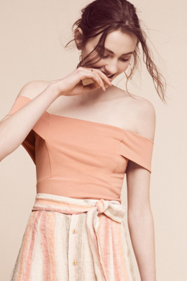 Ponte Off-The-Shoulder Top | Anthropologie