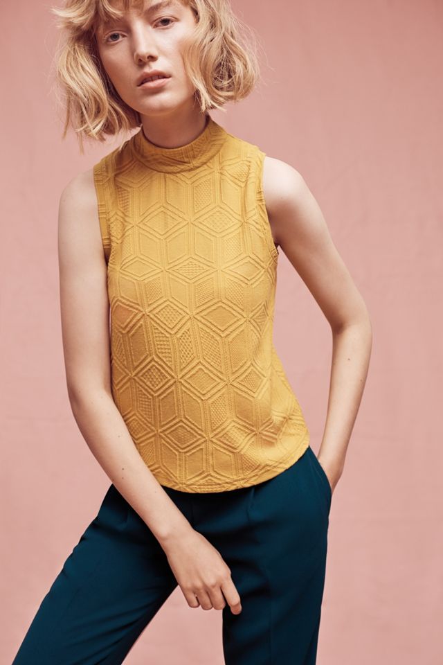 Mockneck Knit Tank  #2