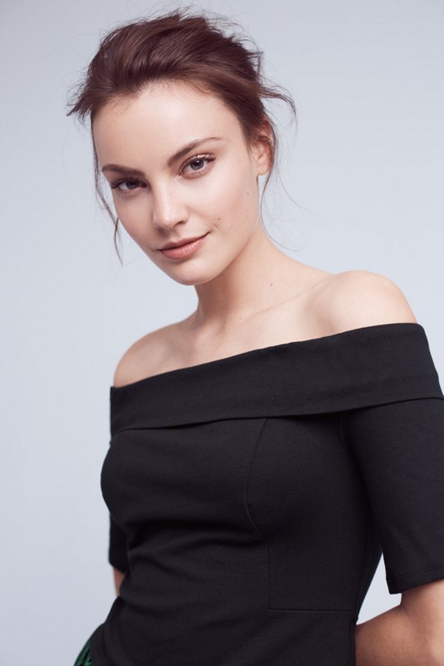 Ponte Off-The-Shoulder Top #2