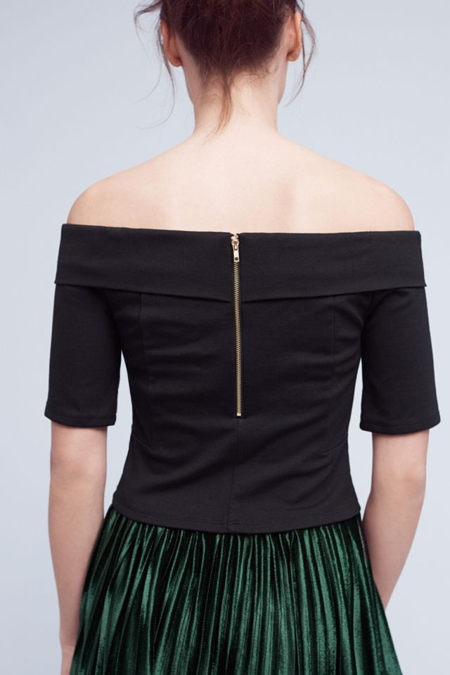 Ponte Off-The-Shoulder Top #3
