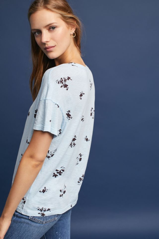 Stateside Floral Printed Tee #2