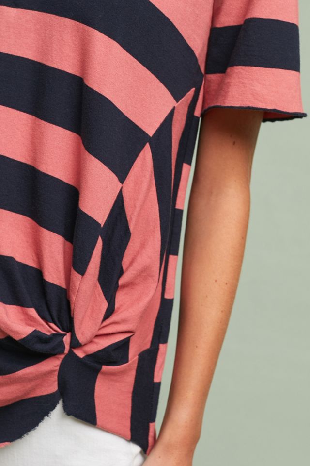 Stateside Knotted Stripe Top #1