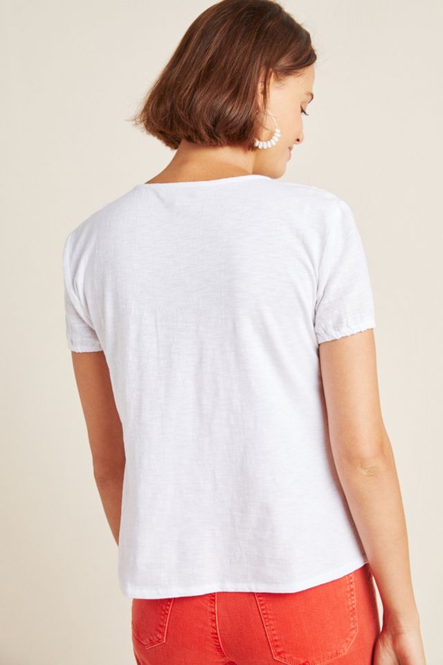 Kiki Embroidered Peasant Blouse #1