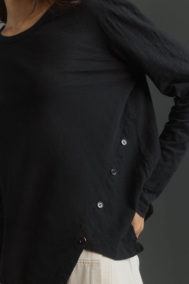 Wilt Long-Sleeve Asymmetrical Tee #2