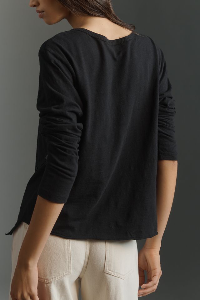 Wilt Long-Sleeve Asymmetrical Tee #3