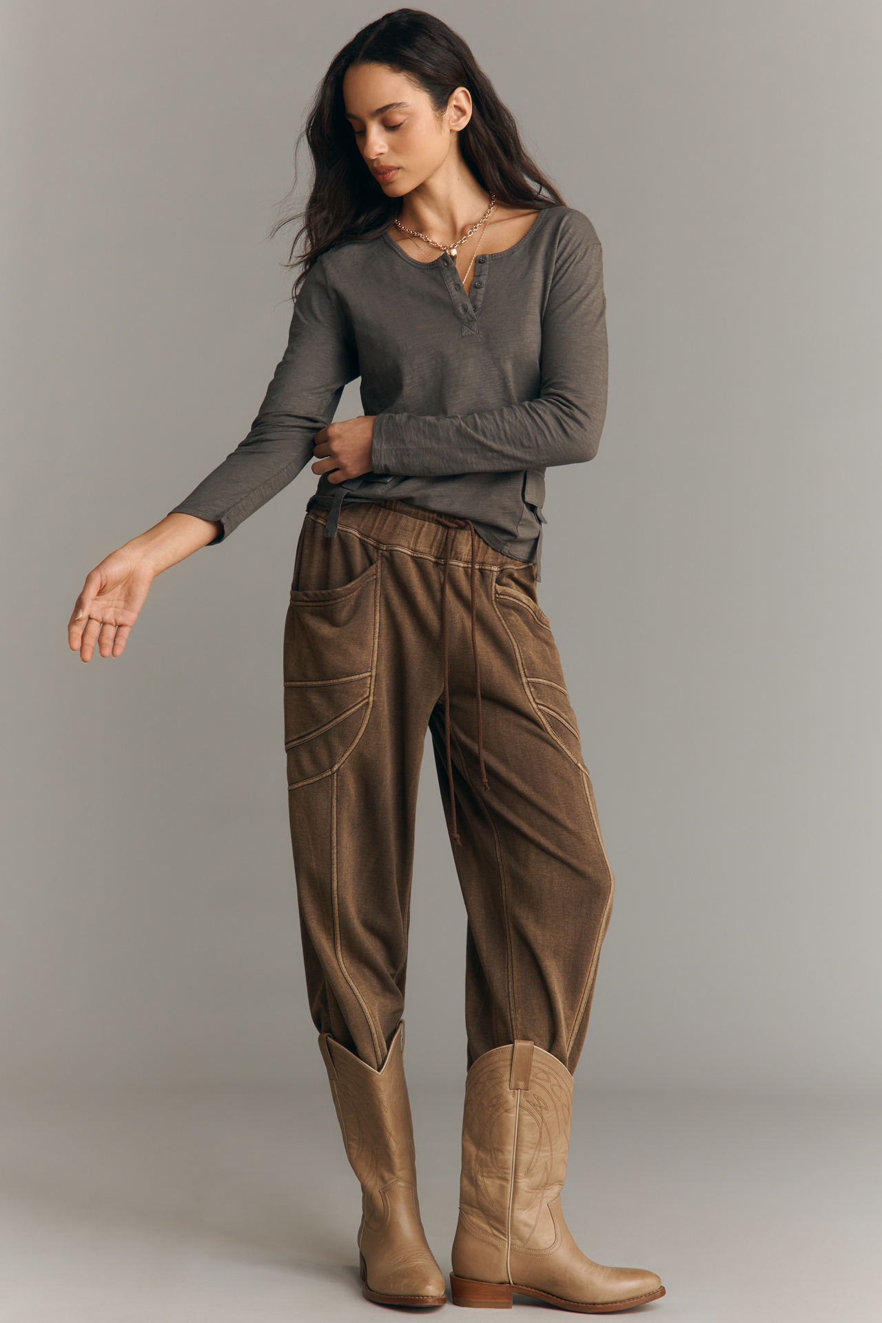 Wilt Button-Front Cargo Shirt