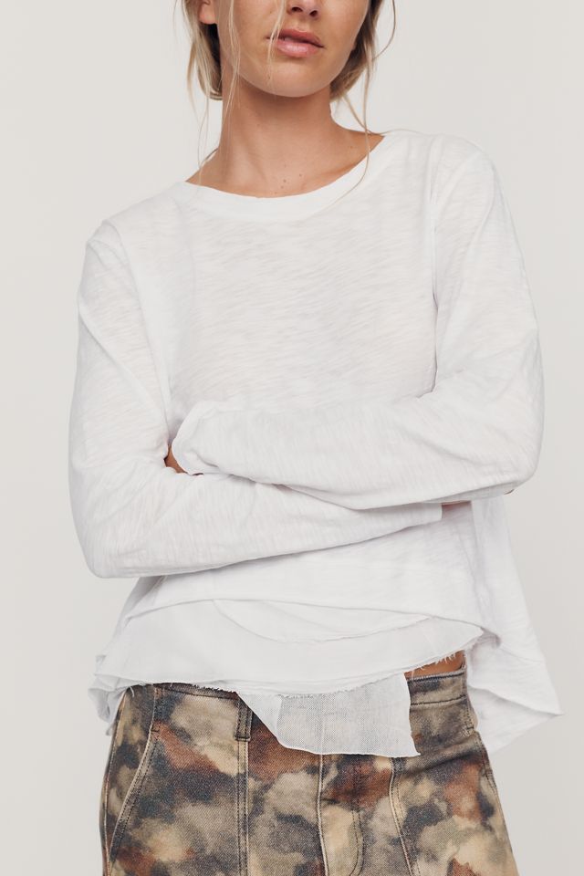 Wilt 100% Cotton Layered Top #3