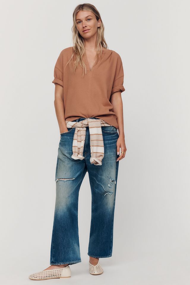 Wilt 100% Cotton V-Neck Top #1