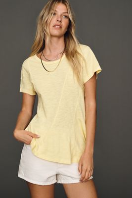 Wilt Asymmetrical Seamed Tee