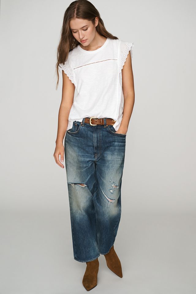 Wilt 100% Cotton Eyelet Tee #1