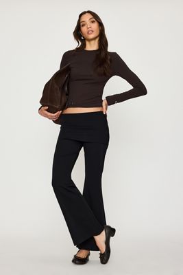 Feners Cierre Long-Sleeve Buckle Top