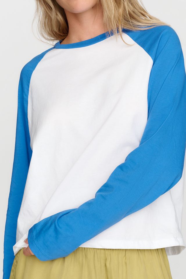 Sunny Somewhere 100% Cotton Raglan Baseball Tee #3