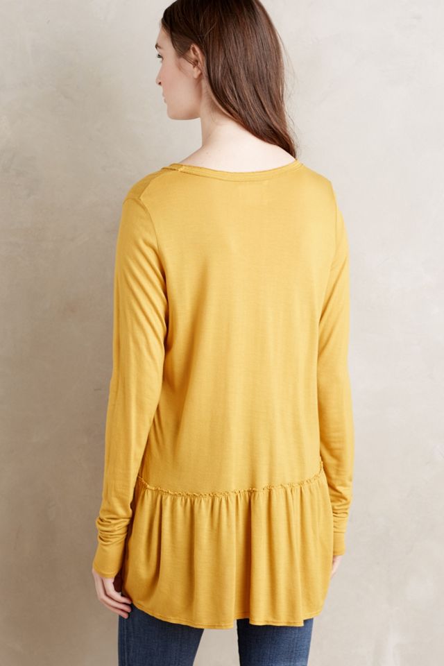 Peplum Pocket Tee #1