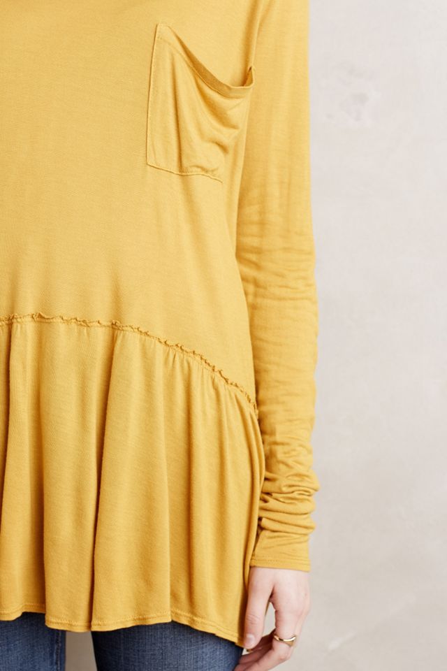 Peplum Pocket Tee #3