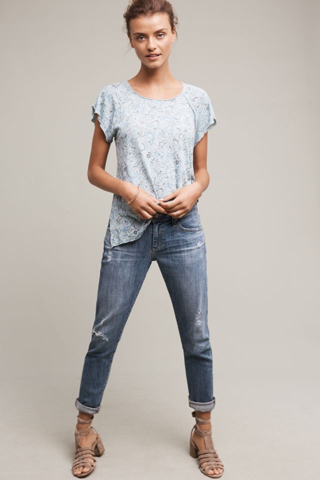 Tapestry Flutter-Sleeve Tee #1